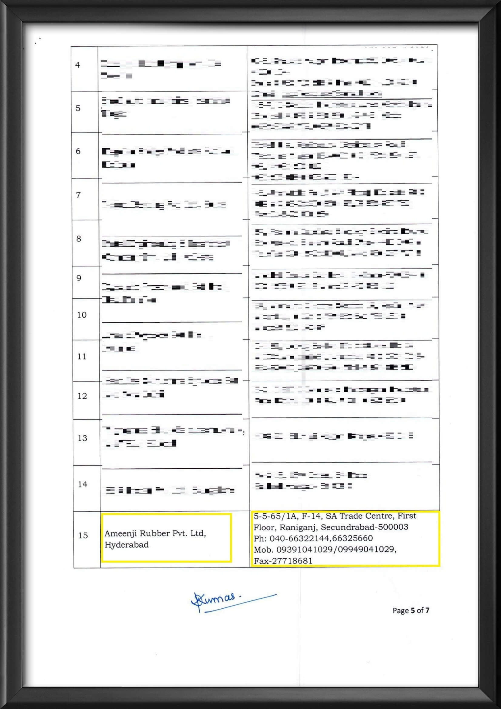 Ameenji Certification